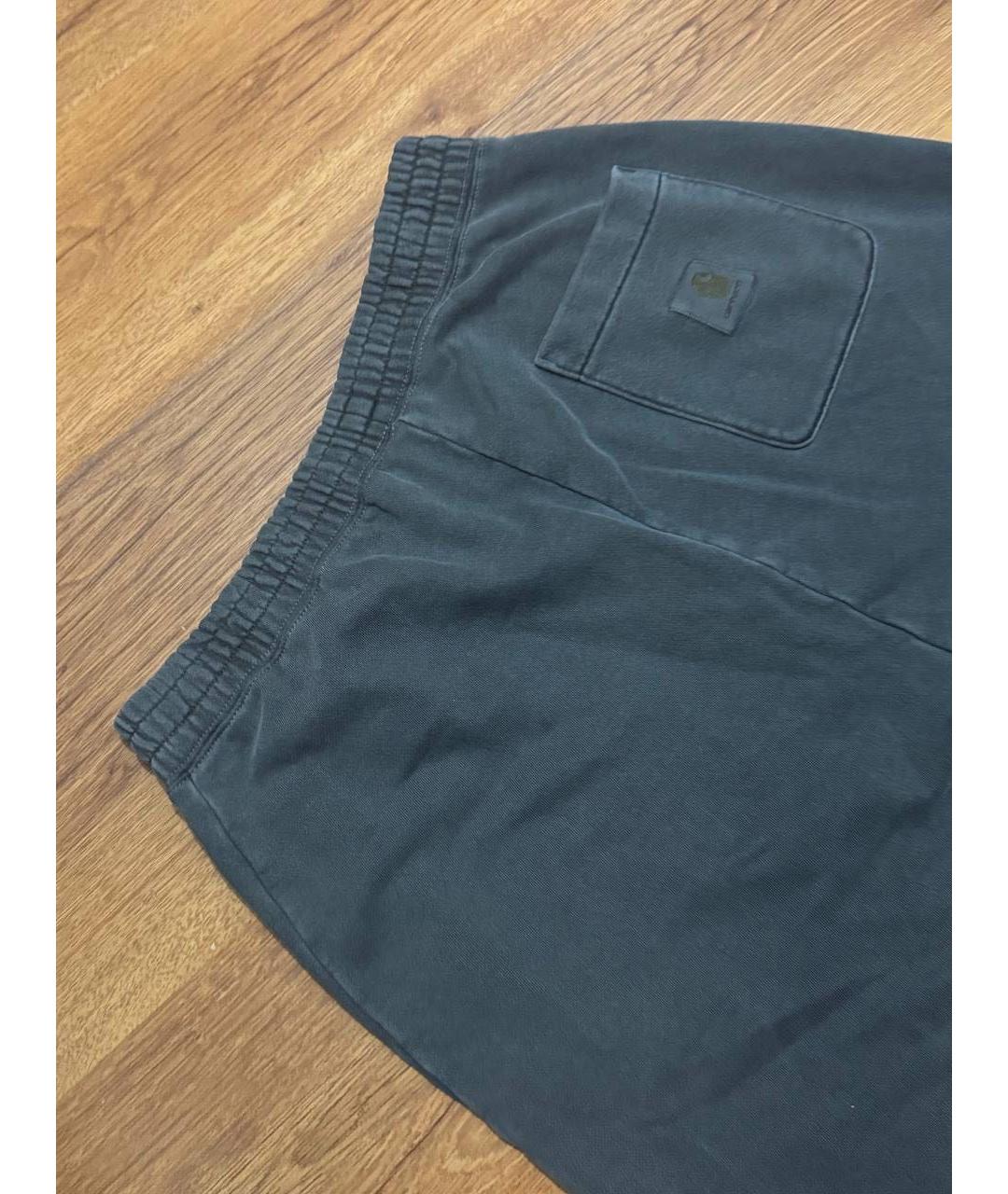 CARHARTT WIP Серые хлопковые шорты, фото 6
