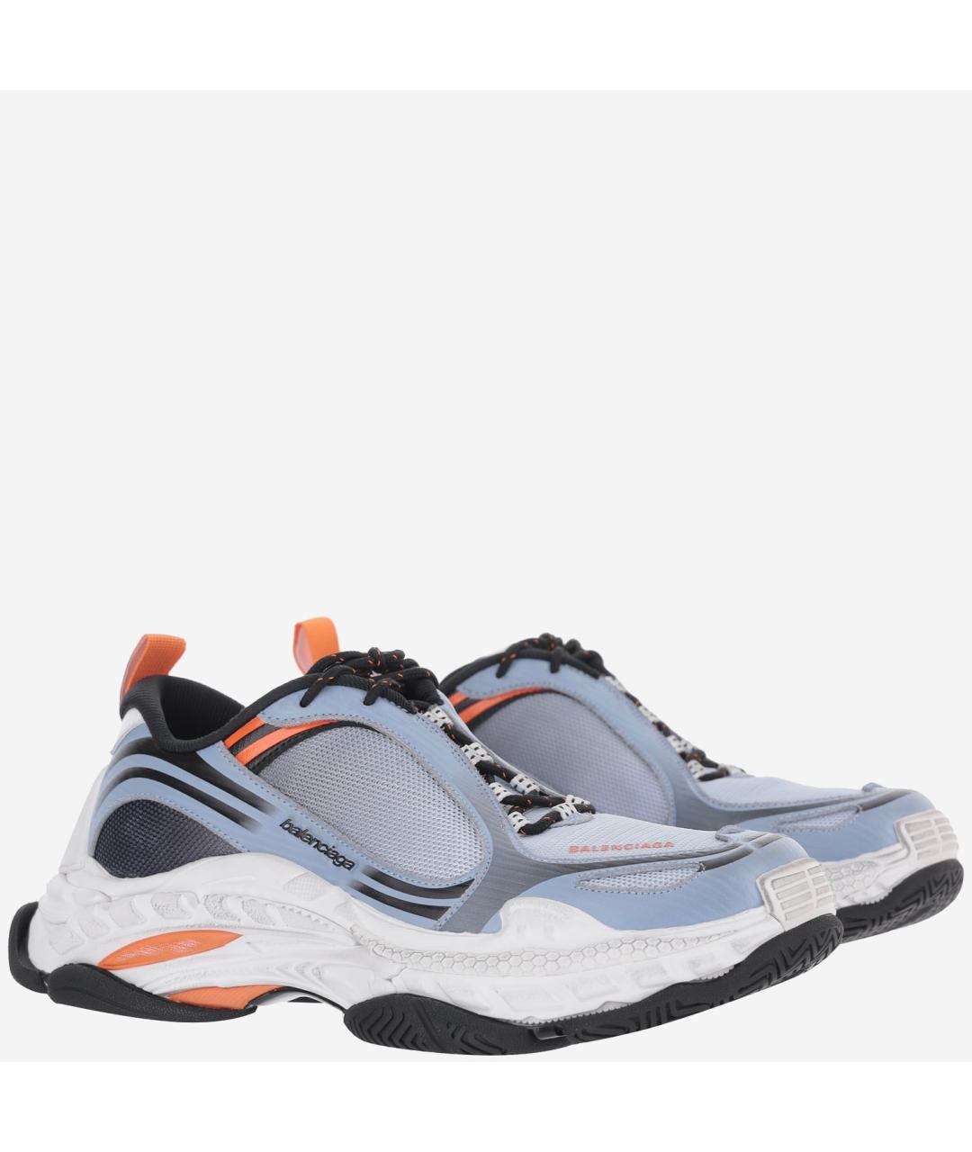 BALENCIAGA Мульти текстильные низкие кроссовки / кеды, фото 3