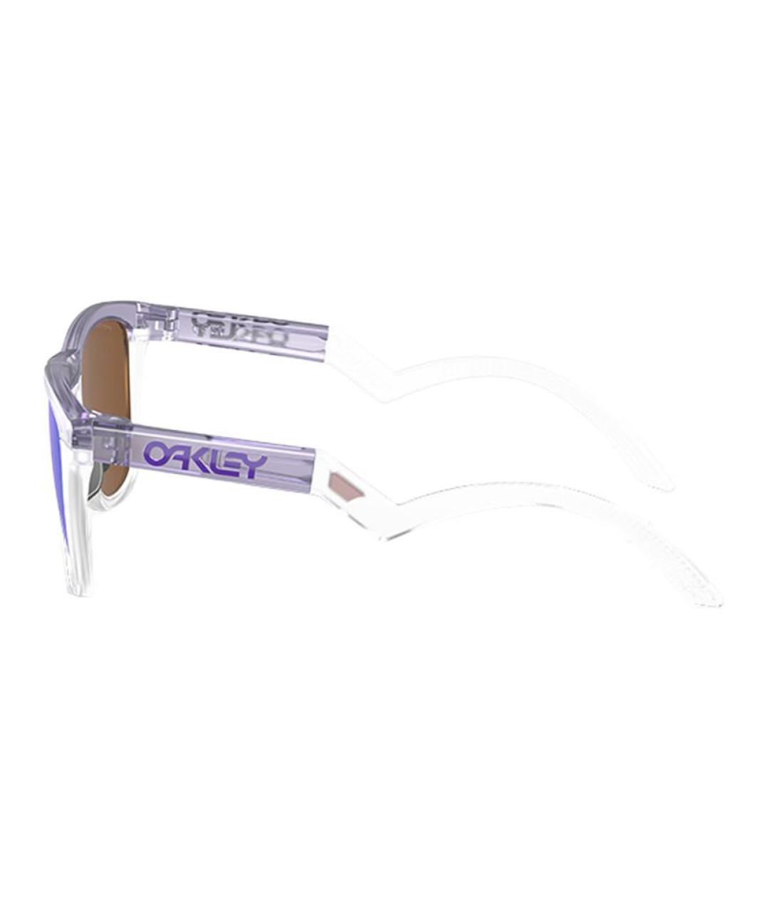 OAKLEY Серые пластиковые солнцезащитные очки, фото 3