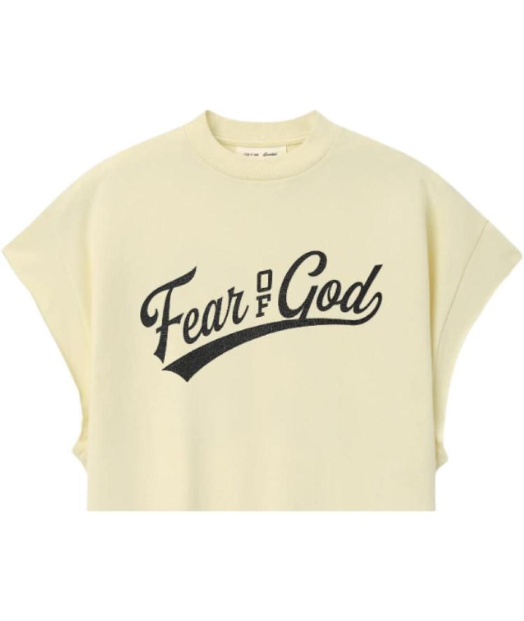 FEAR OF GOD ESSENTIALS Белая футболка, фото 3