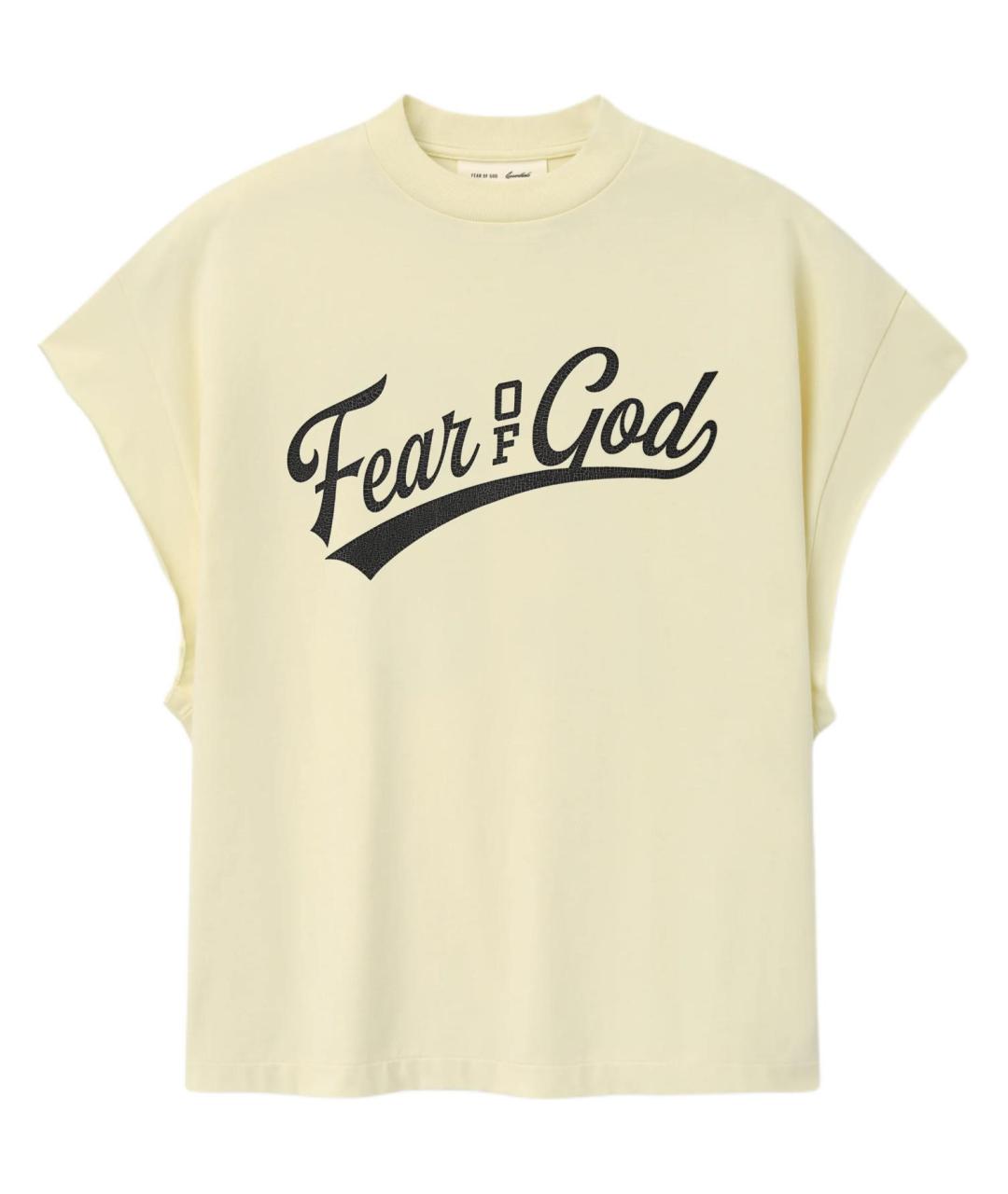 FEAR OF GOD ESSENTIALS Белая футболка, фото 1