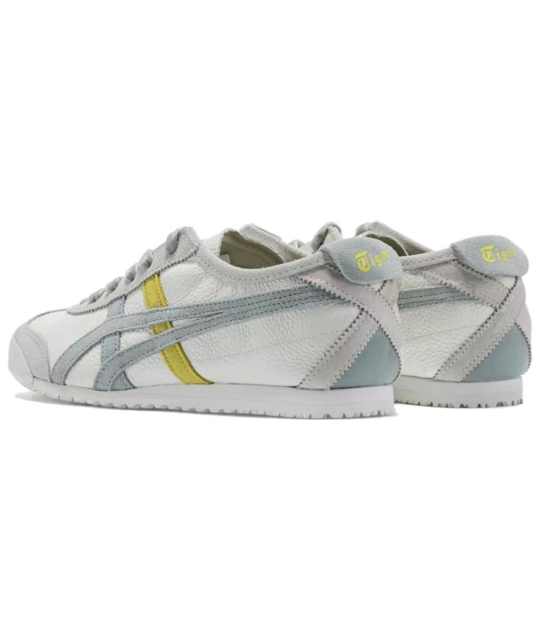 ONITSUKA TIGER Голубые кожаные кроссовки, фото 4