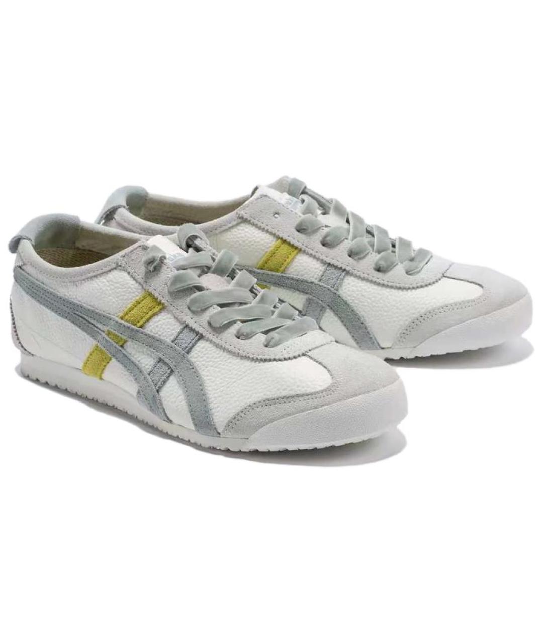 ONITSUKA TIGER Голубые кожаные кроссовки, фото 3