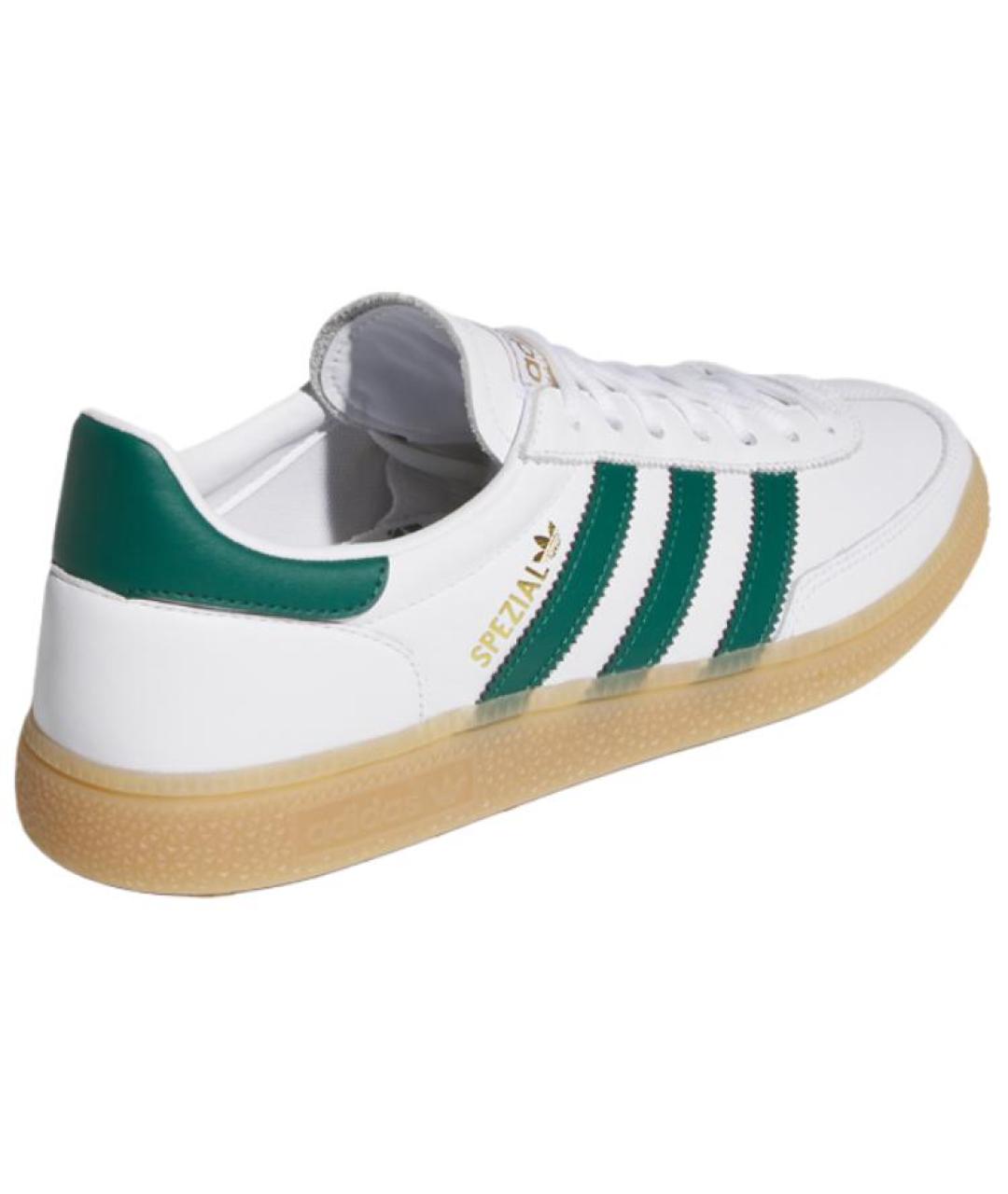 ADIDAS Белые кожаные низкие кроссовки / кеды, фото 4