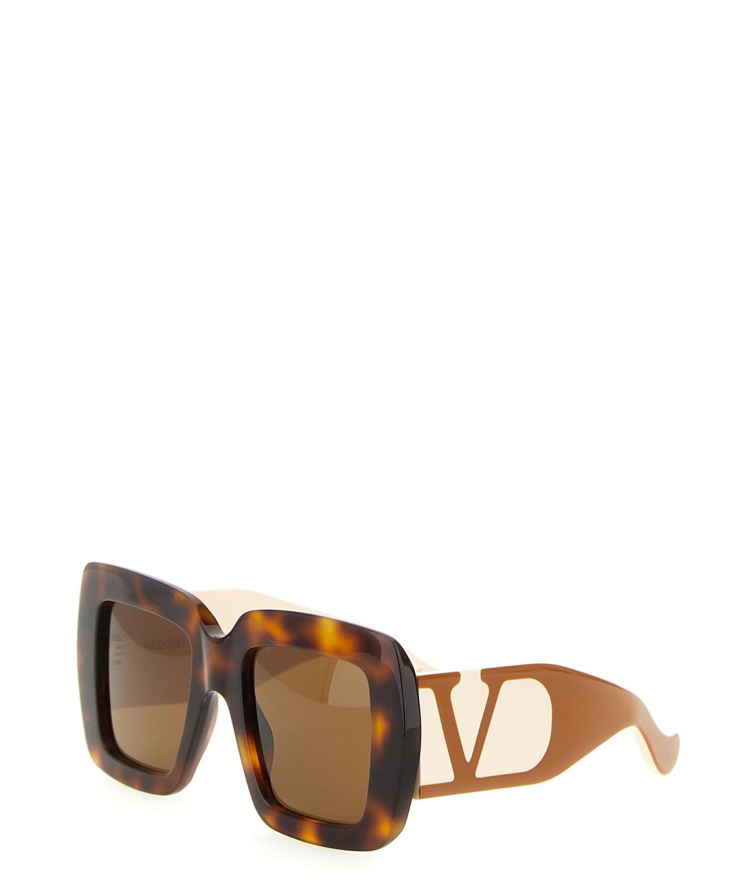 VALENTINO Мульти пластиковые солнцезащитные очки, фото 3