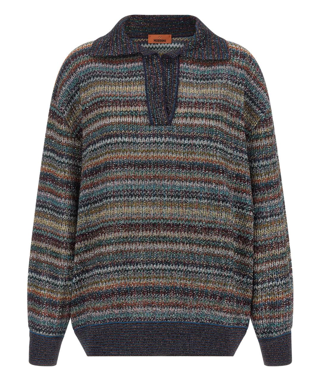 MISSONI Мульти вискозный джемпер / свитер, фото 1