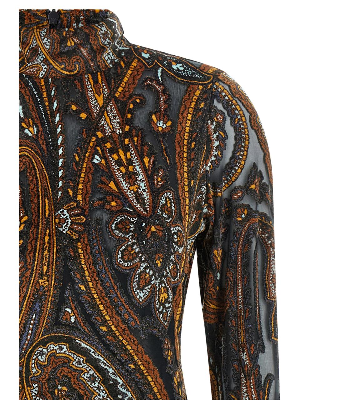 ETRO Мульти вискозное повседневное платье, фото 3