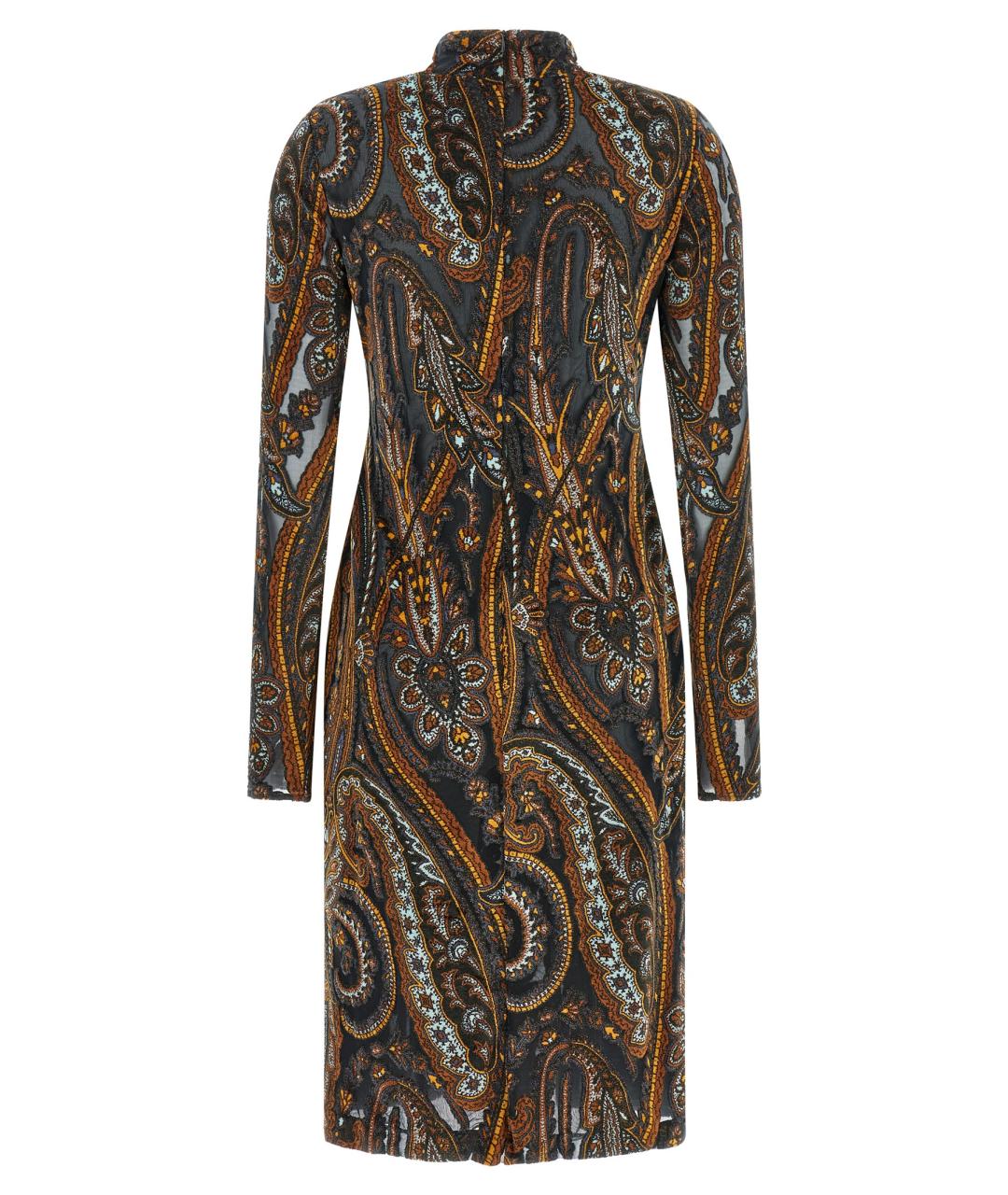 ETRO Мульти вискозное повседневное платье, фото 2