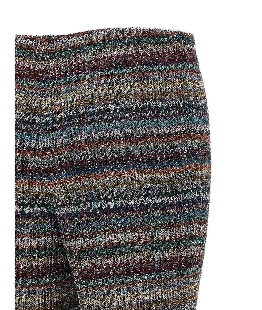 MISSONI Мульти вискозные прямые брюки, фото 4
