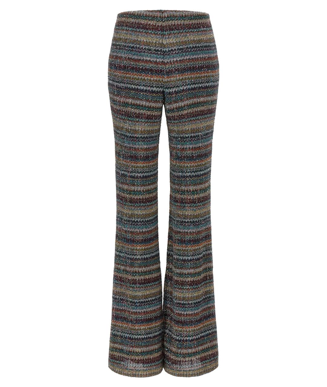 MISSONI Мульти вискозные прямые брюки, фото 2