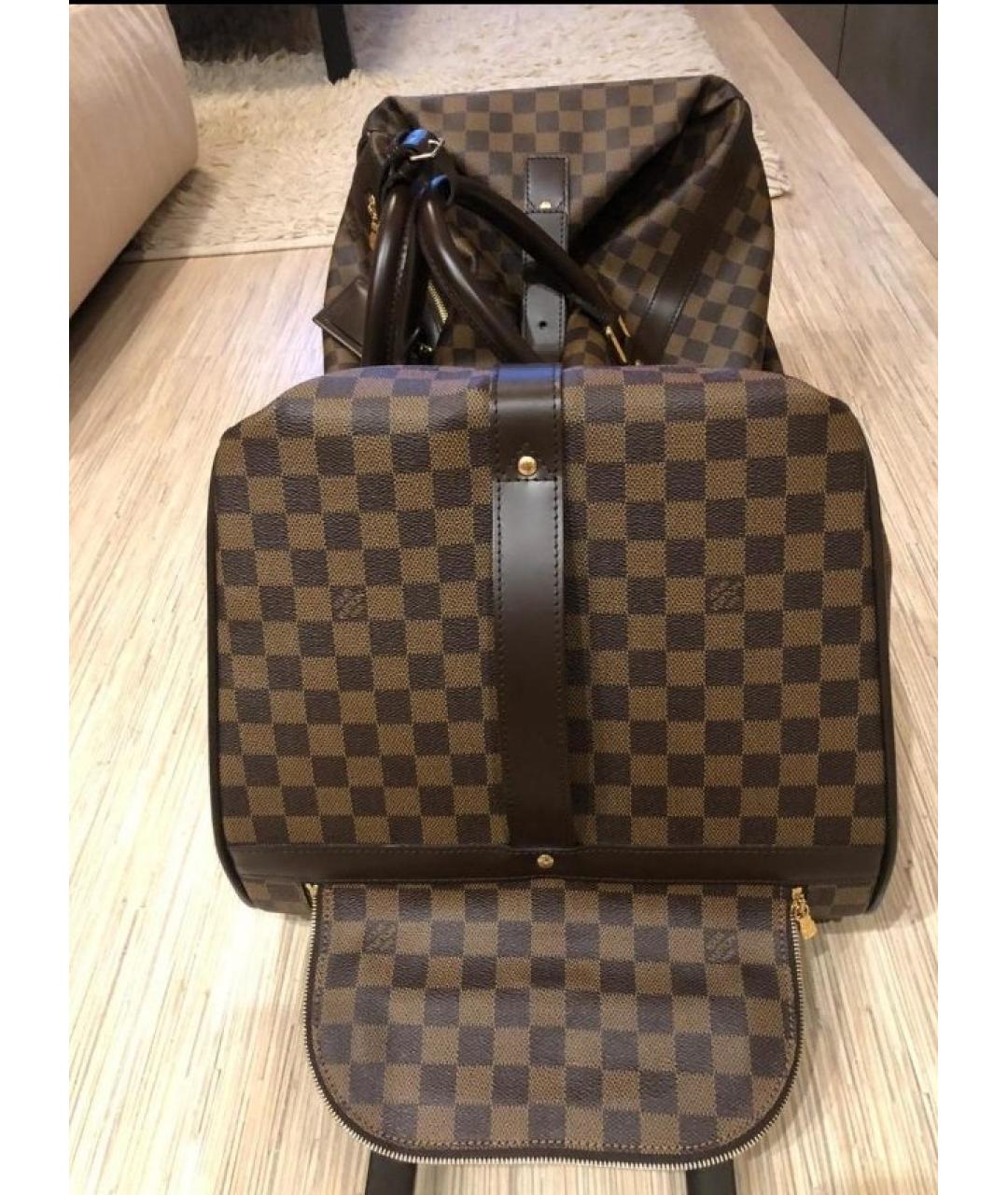 LOUIS VUITTON Коричневая дорожная/спортивная сумка, фото 6