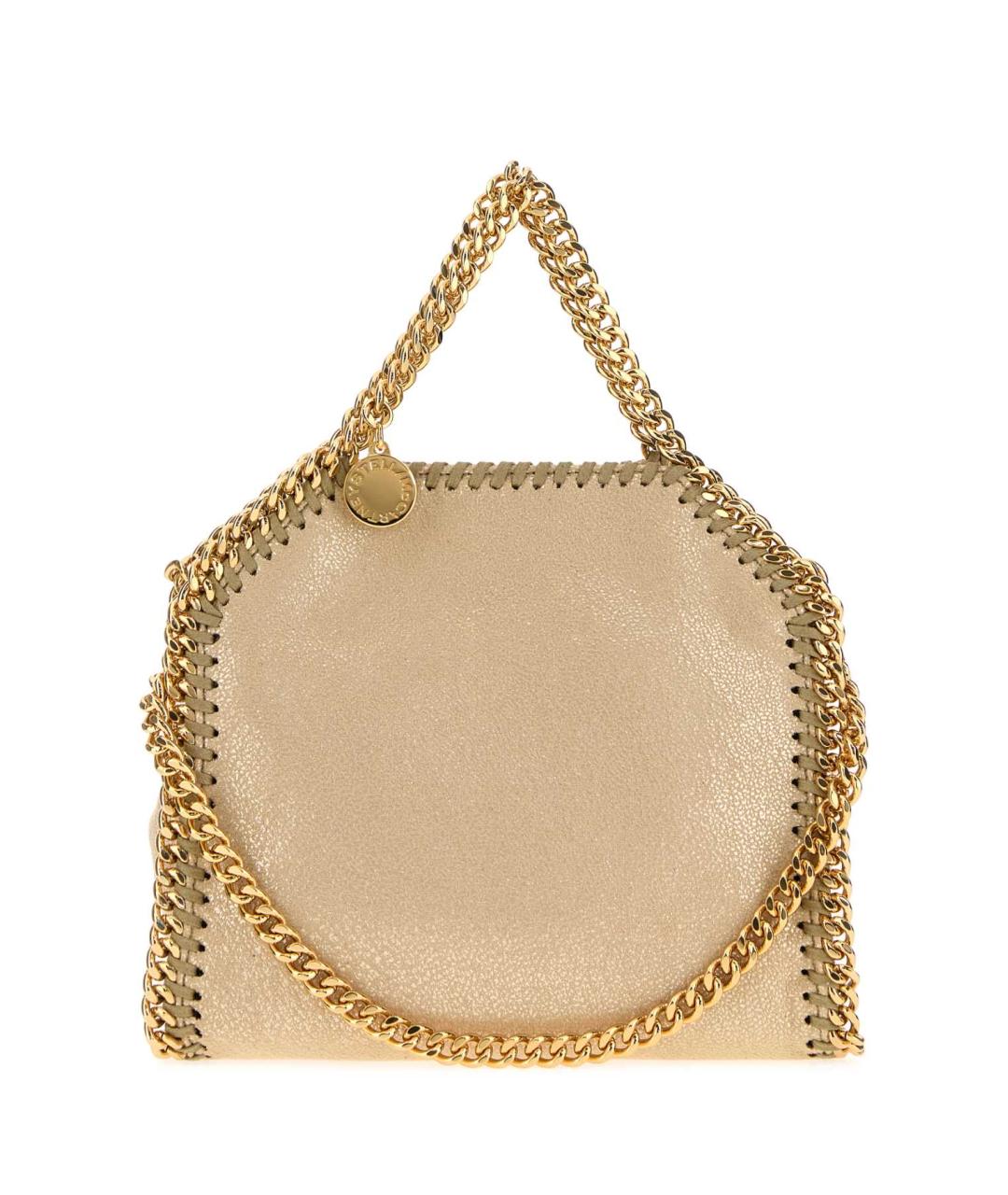 STELLA MCCARTNEY Бежевая сумка тоут из искусственной кожи, фото 1