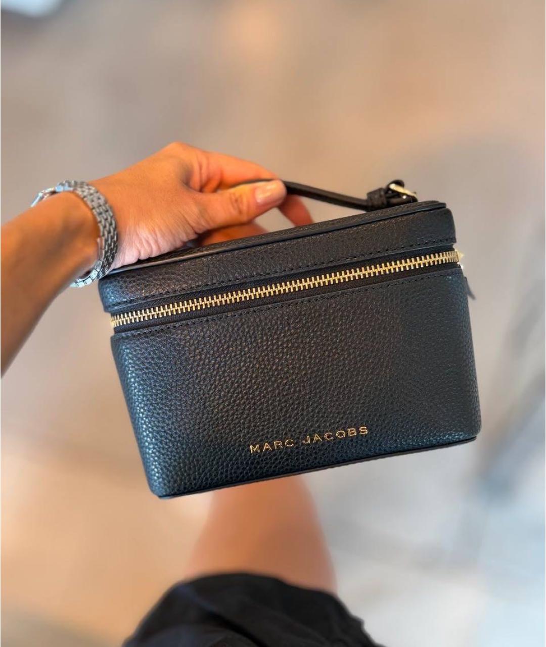 MARC JACOBS Черная кожаная сумка через плечо, фото 2