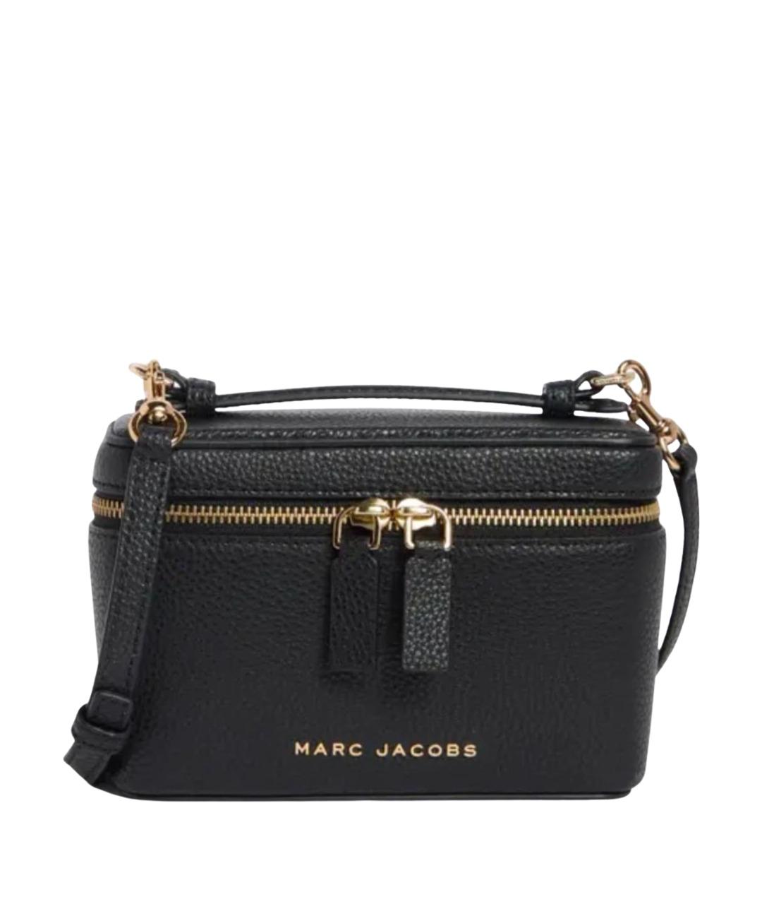 MARC JACOBS Черная кожаная сумка через плечо, фото 1