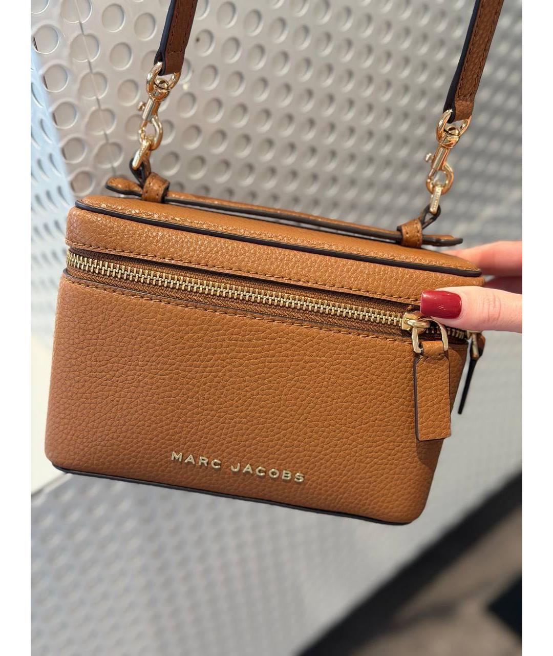 MARC JACOBS Коричневая кожаная сумка через плечо, фото 2