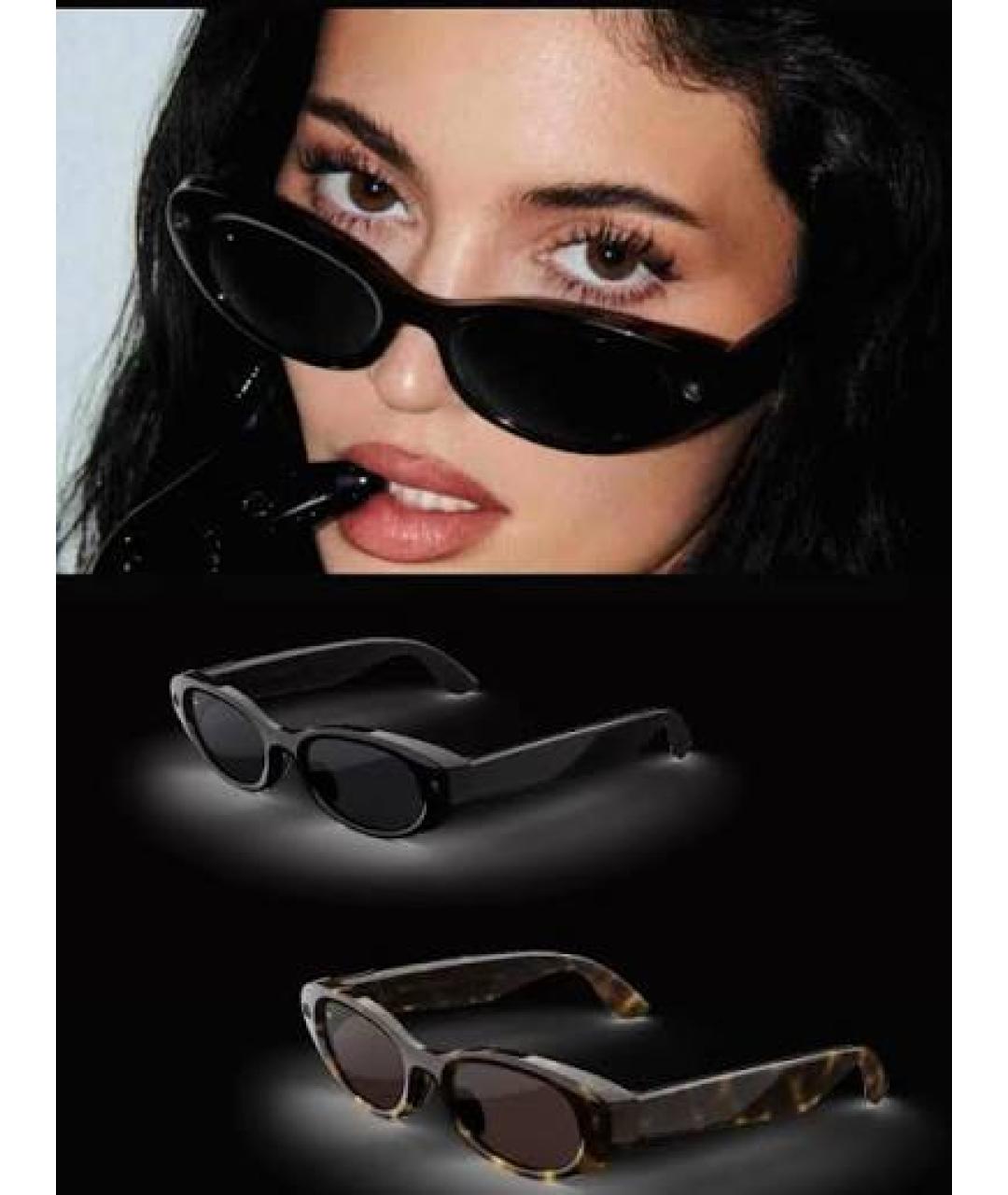 RAY BAN Черные пластиковые солнцезащитные очки, фото 5