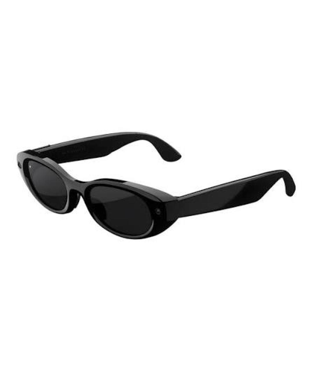 RAY BAN Черные пластиковые солнцезащитные очки, фото 6