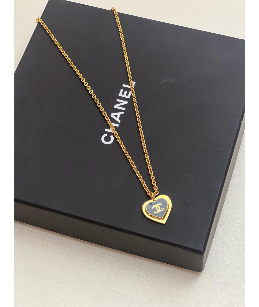 CHANEL Золотое колье, фото 3