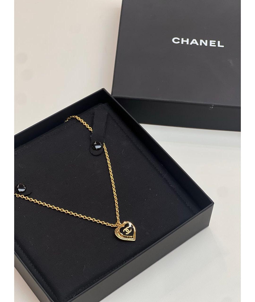 CHANEL Золотое колье, фото 6
