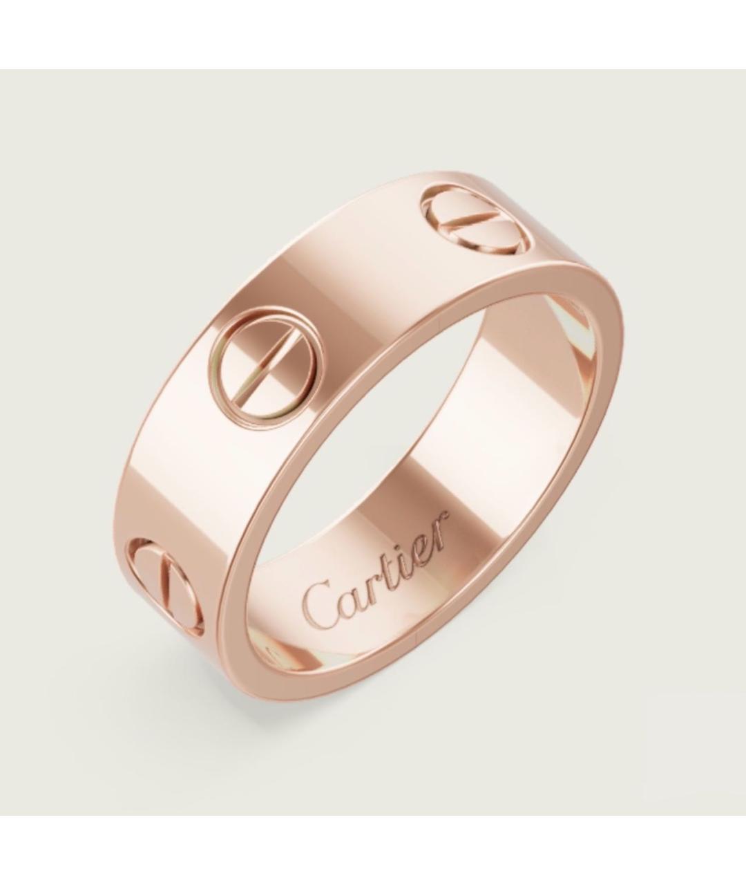 CARTIER Золотое кольцо из розового золота, фото 5