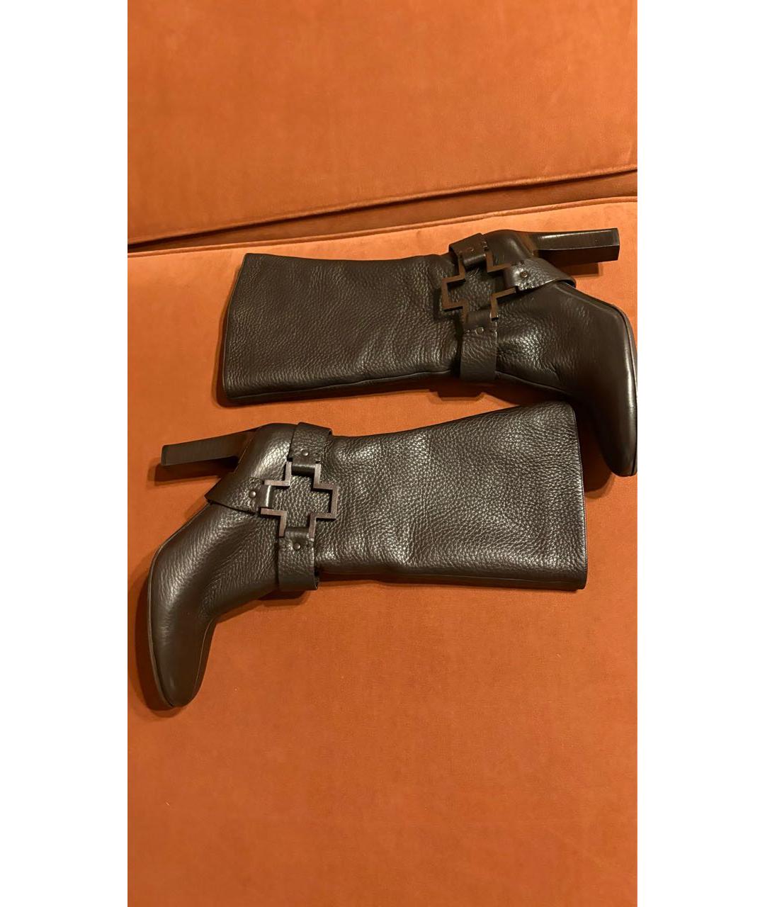 BALLY Коричневые кожаные сапоги, фото 6