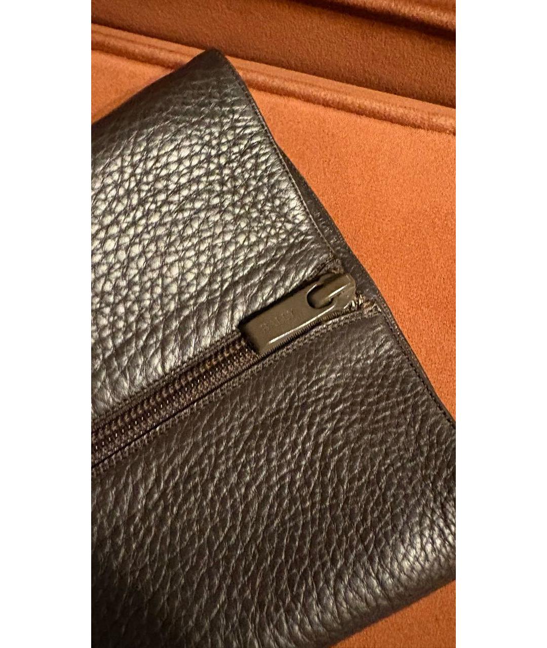 BALLY Коричневые кожаные сапоги, фото 4