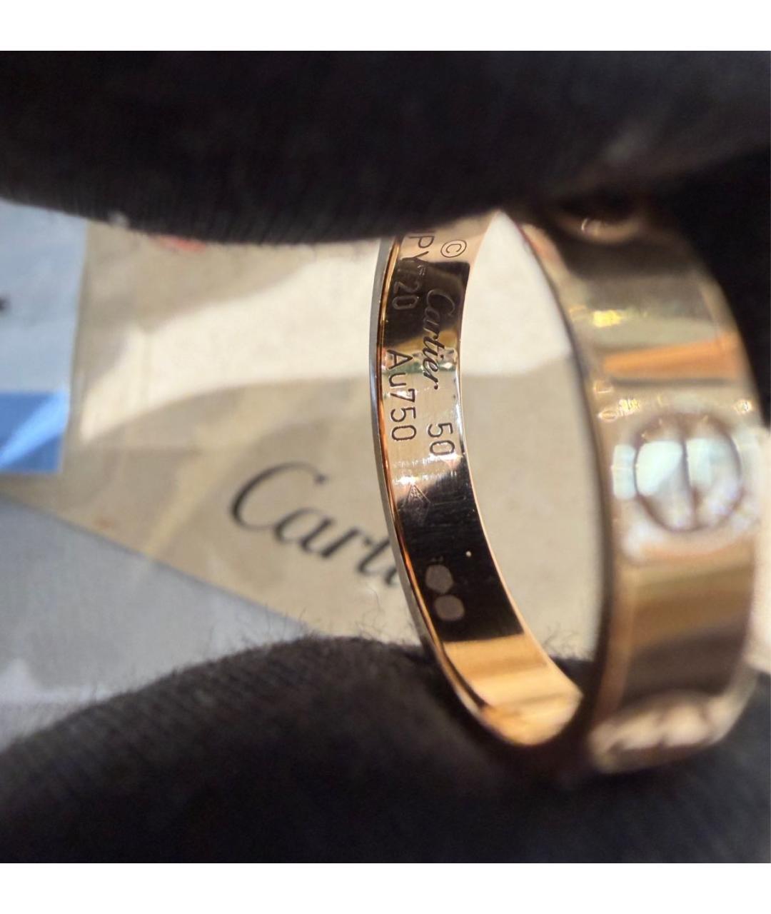 CARTIER Золотое кольцо из розового золота, фото 5