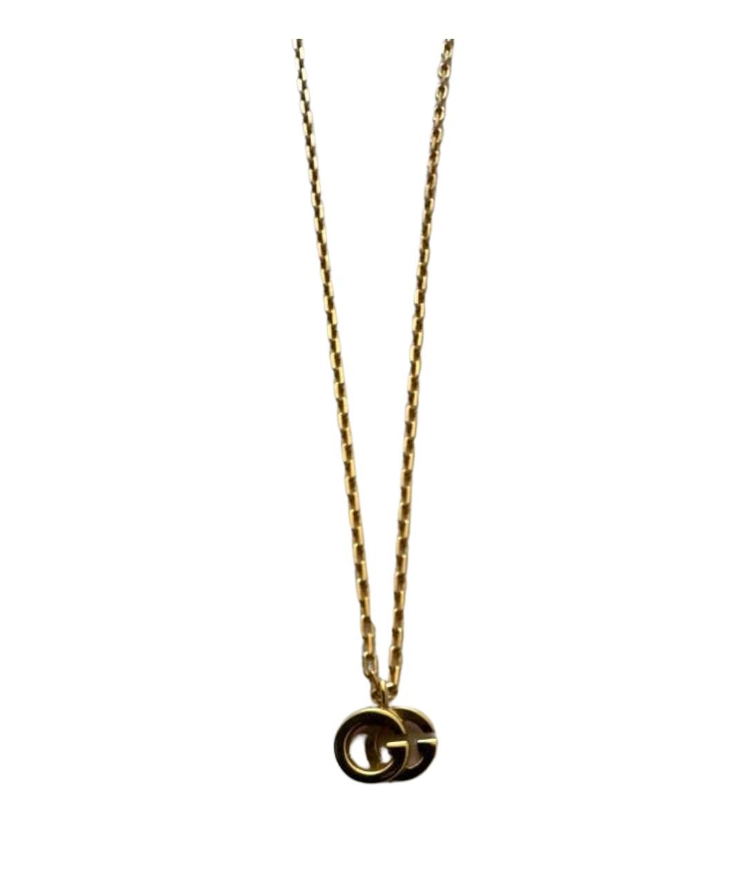 GUCCI Золотое колье из желтого золота, фото 1