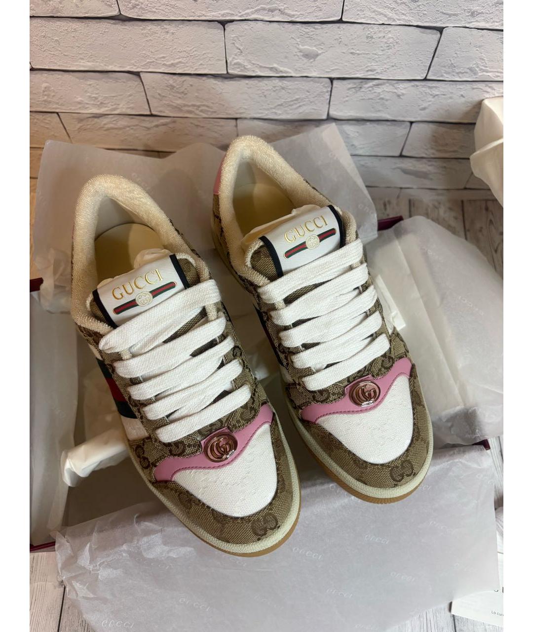 GUCCI Мульти кеды, фото 7