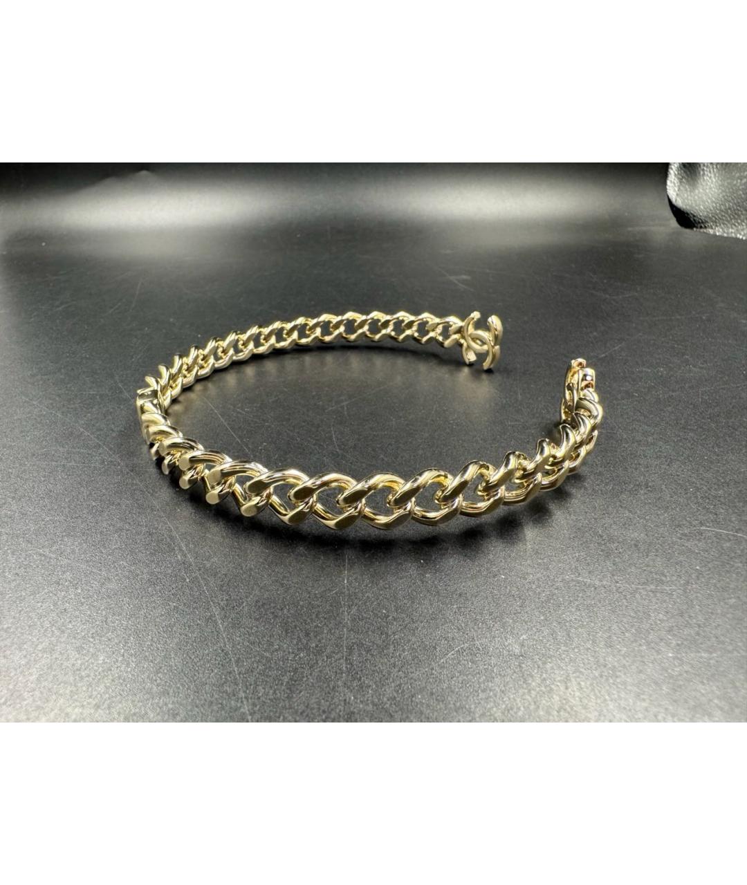 CHANEL Золотое колье, фото 3