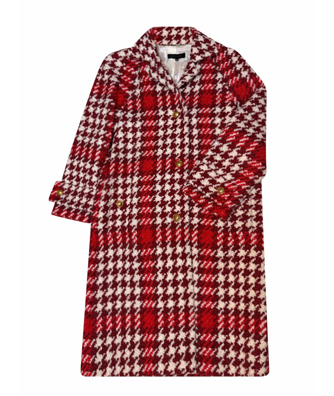 ESCADA Красное шерстяное пальто, фото 1
