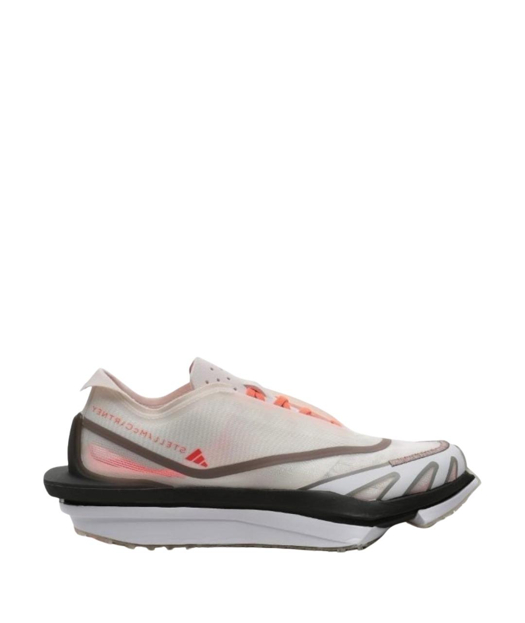 ADIDAS BY STELLA MCCARTNEY Белые текстильные слипоны, фото 1