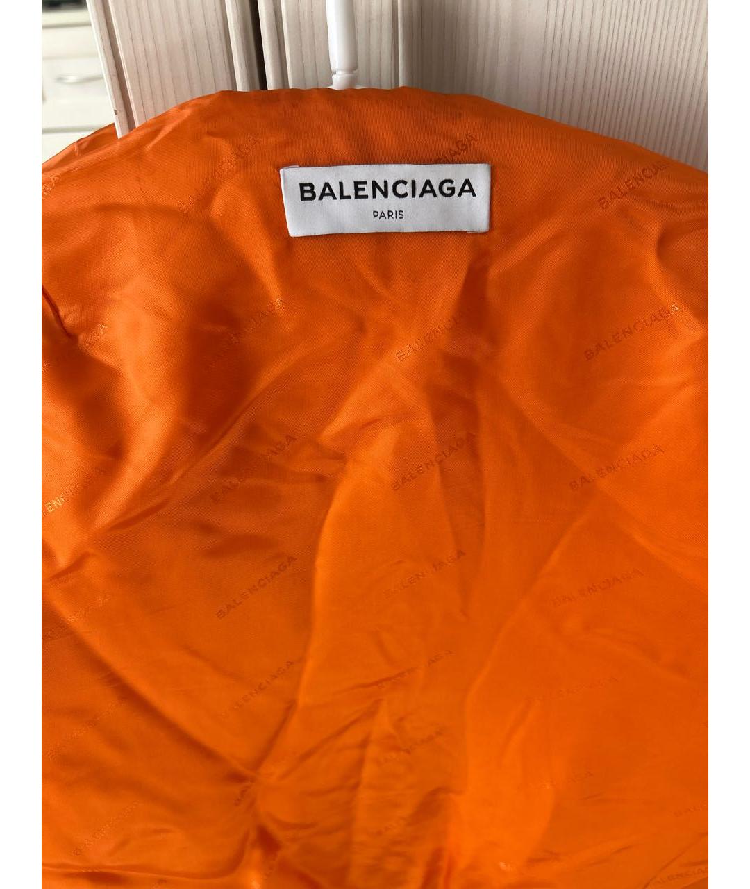BALENCIAGA Серая нейлоновая куртка, фото 3