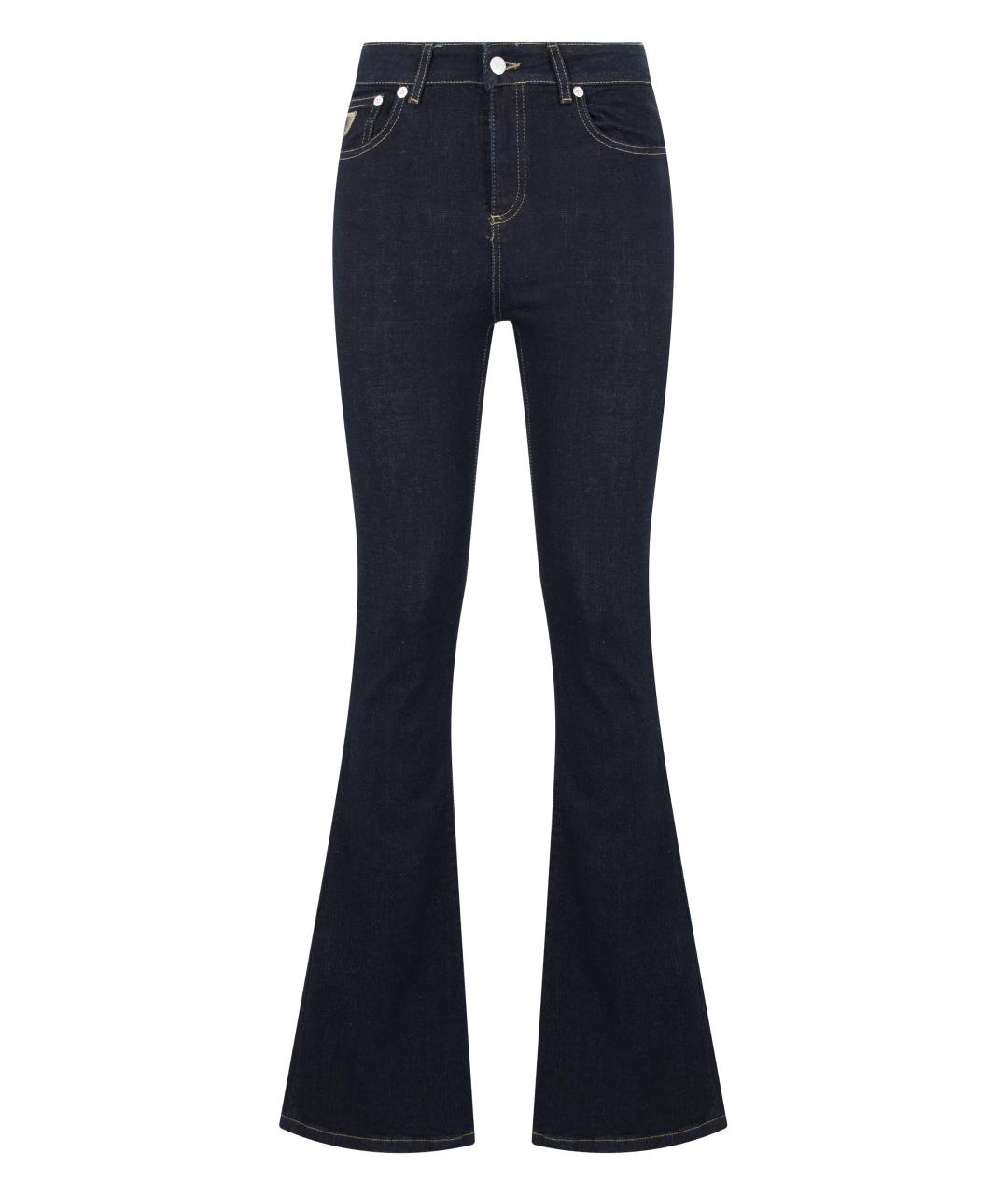 LOIS JEANS Синие хлопковые джинсы клеш, фото 1