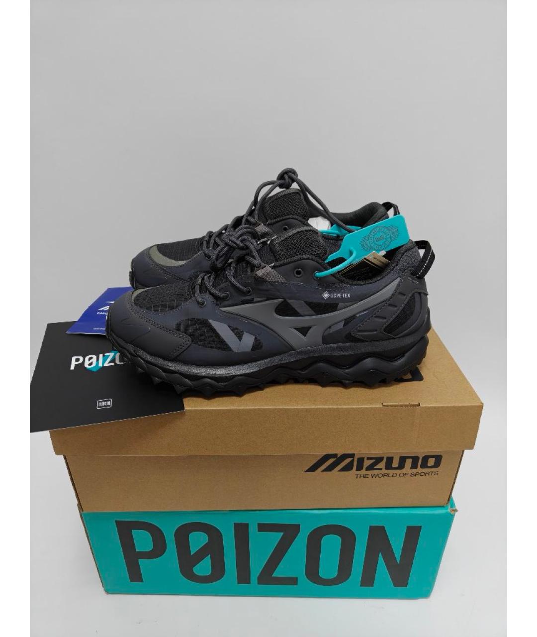 MIZUNO Черные низкие кроссовки / кеды, фото 10