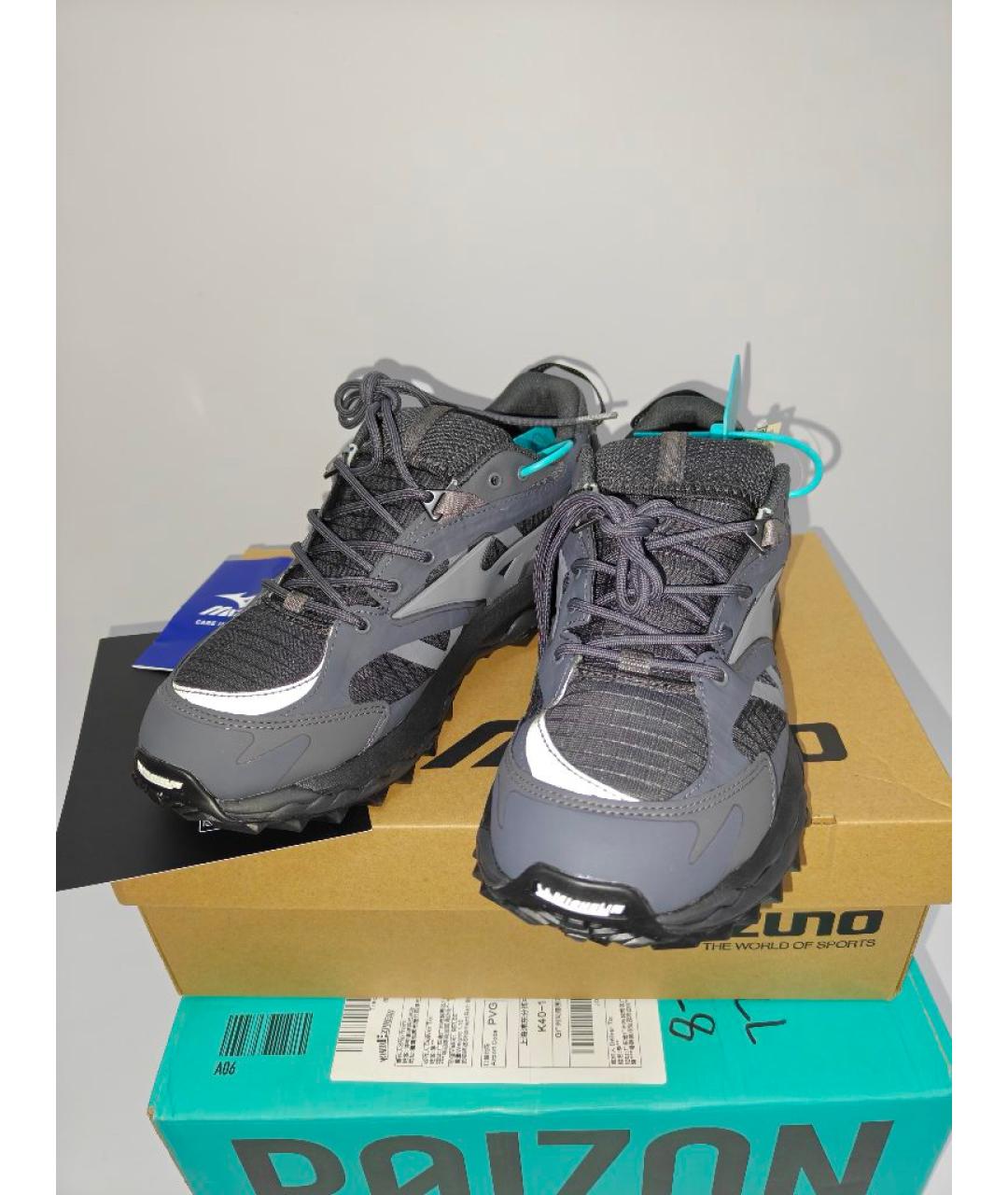 MIZUNO Черные низкие кроссовки / кеды, фото 2