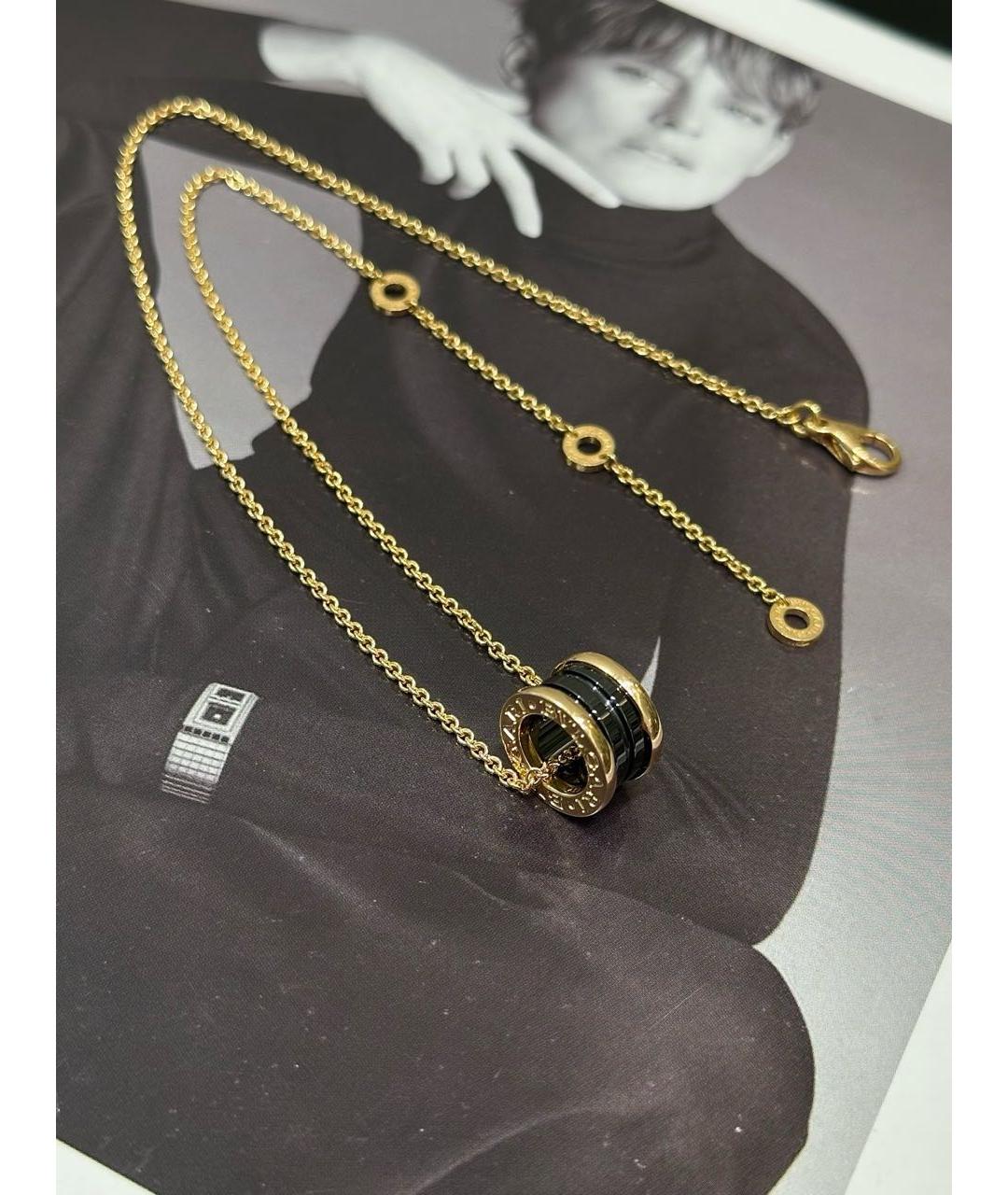 BVLGARI Золотое колье из розового золота, фото 5