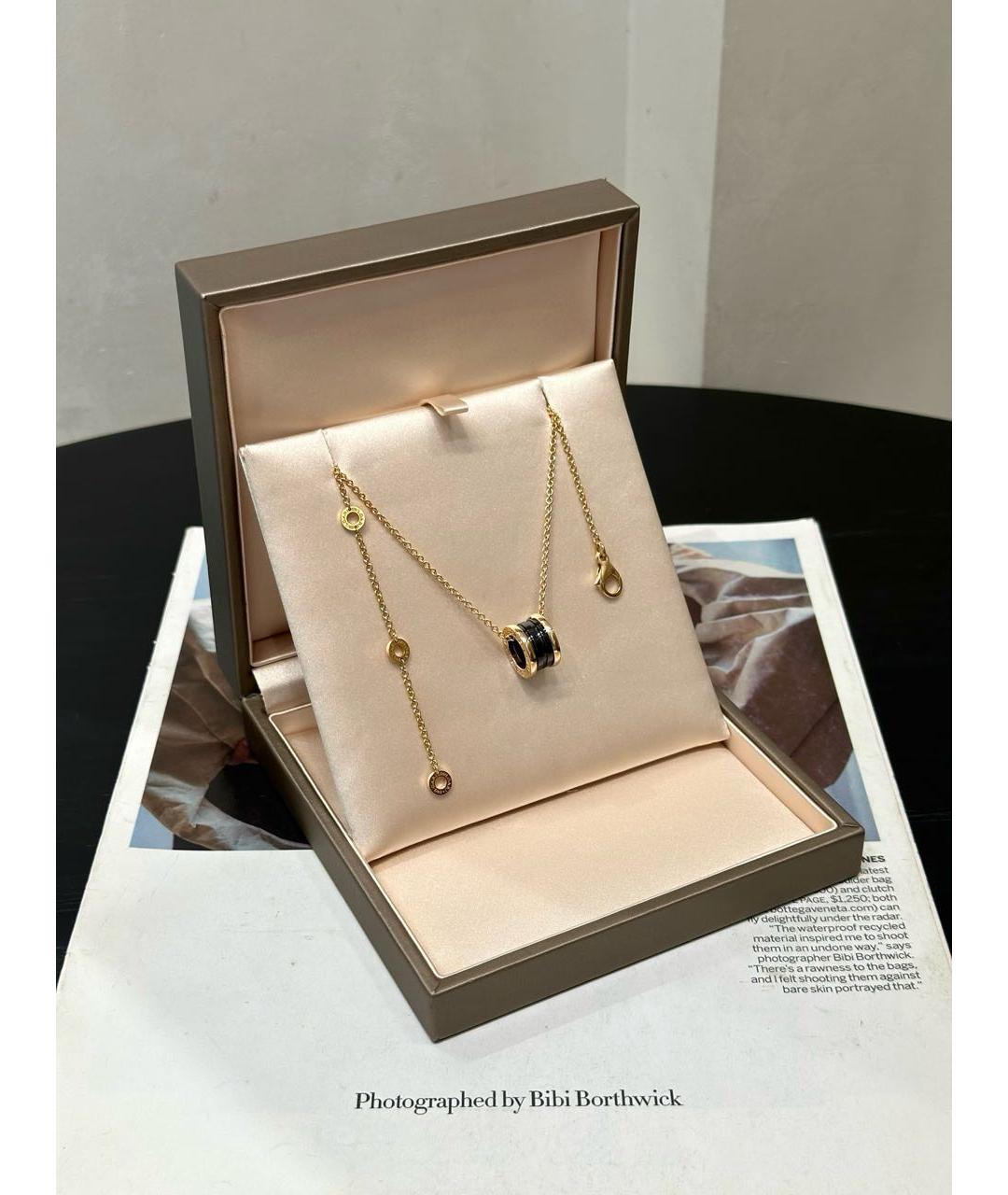 BVLGARI Золотое колье из розового золота, фото 2