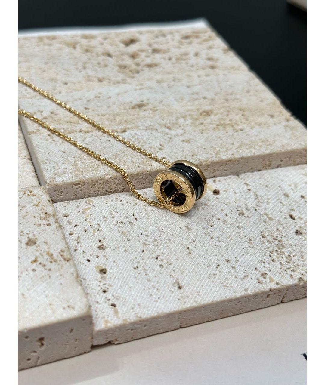 BVLGARI Золотое колье из розового золота, фото 4