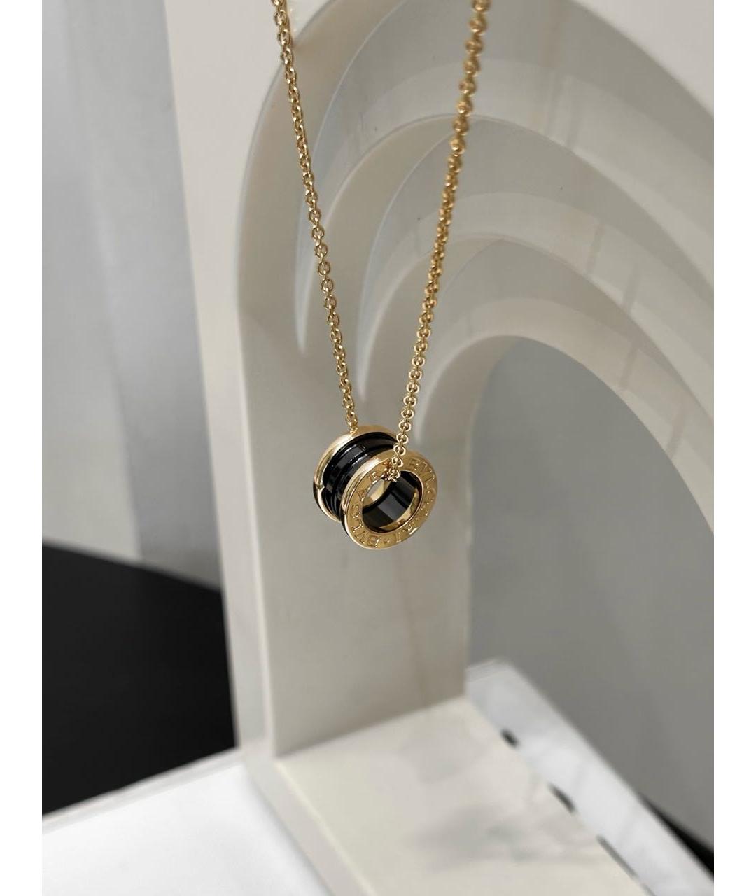 BVLGARI Золотое колье из розового золота, фото 6