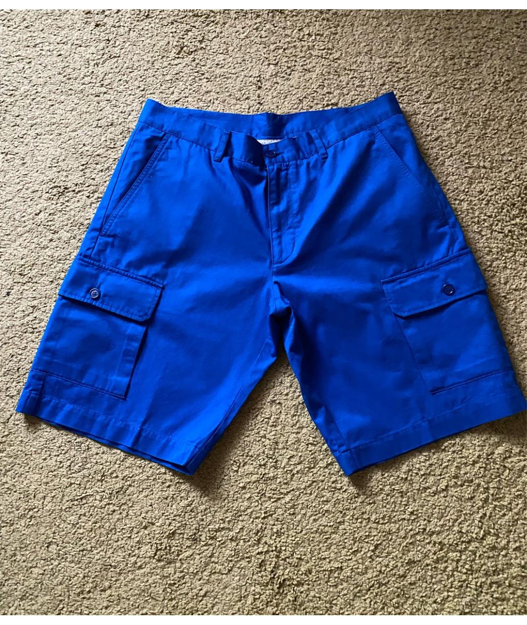 PAUL & SHARK Синие хлопковые шорты, фото 5