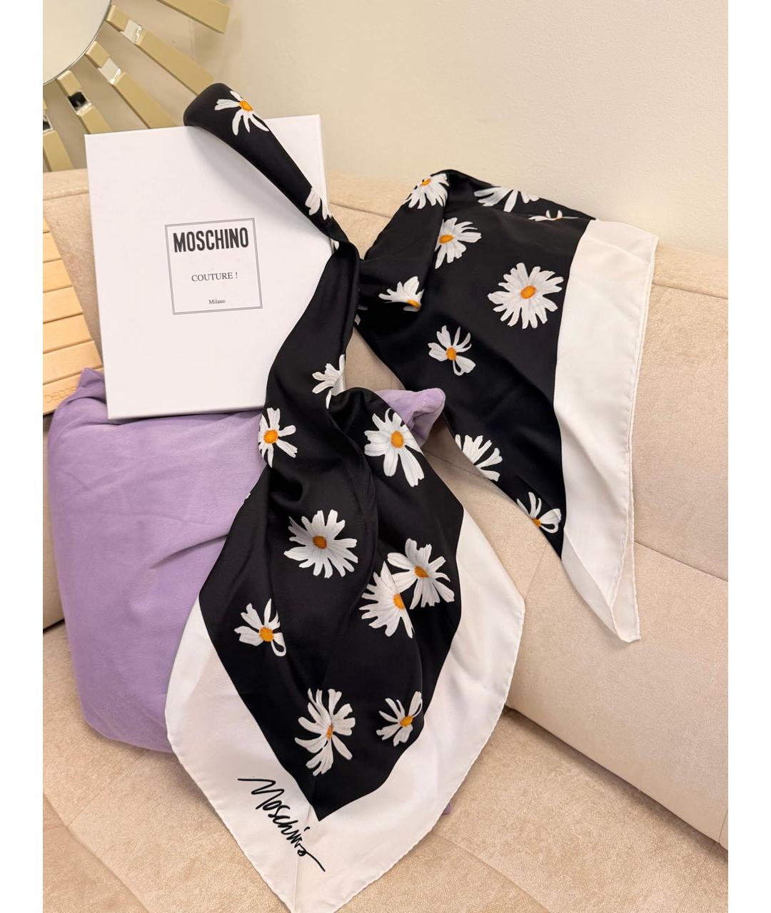 MOSCHINO Черный ободок, фото 6
