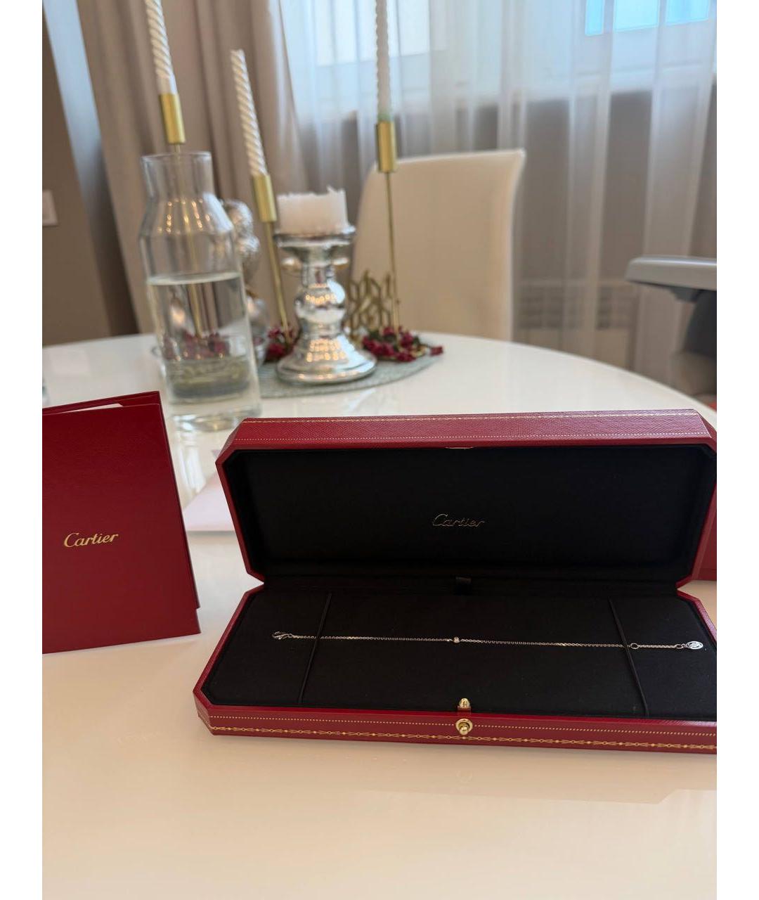 CARTIER Серебряный браслет из белого золота, фото 3