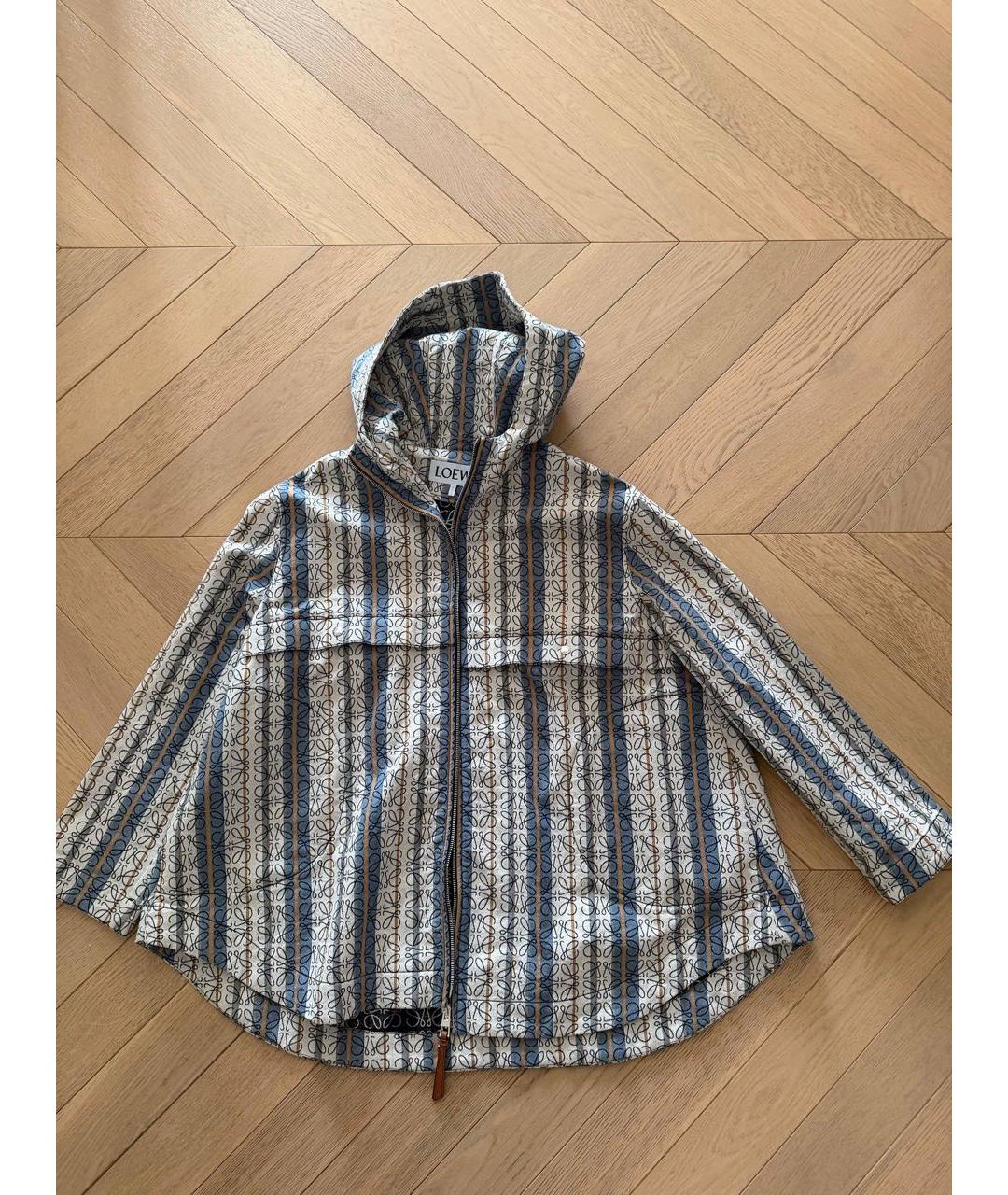 LOEWE Бежевая деним парка, фото 6