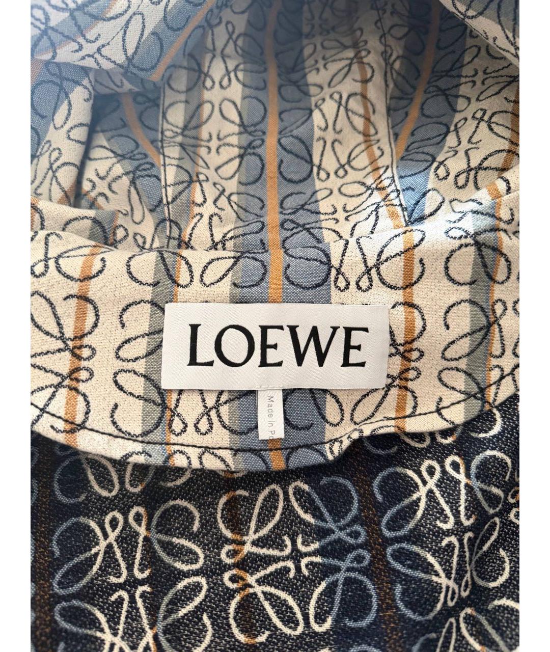 LOEWE Бежевая деним парка, фото 3