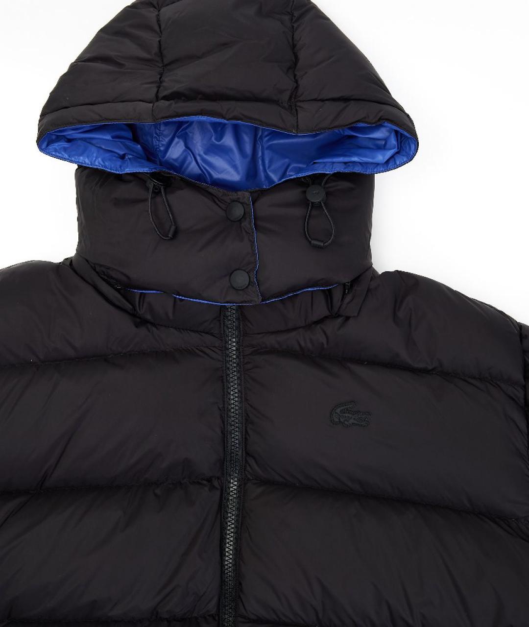 LACOSTE Темно-синяя полиамидовая куртка, фото 3