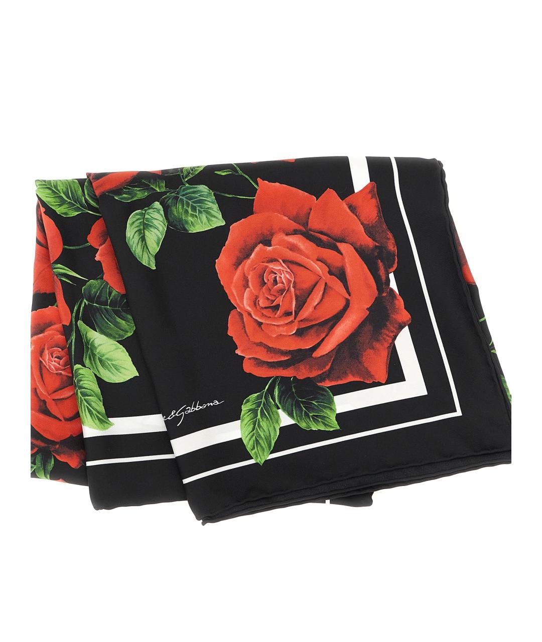 DOLCE&GABBANA Мульти шелковый платок, фото 2