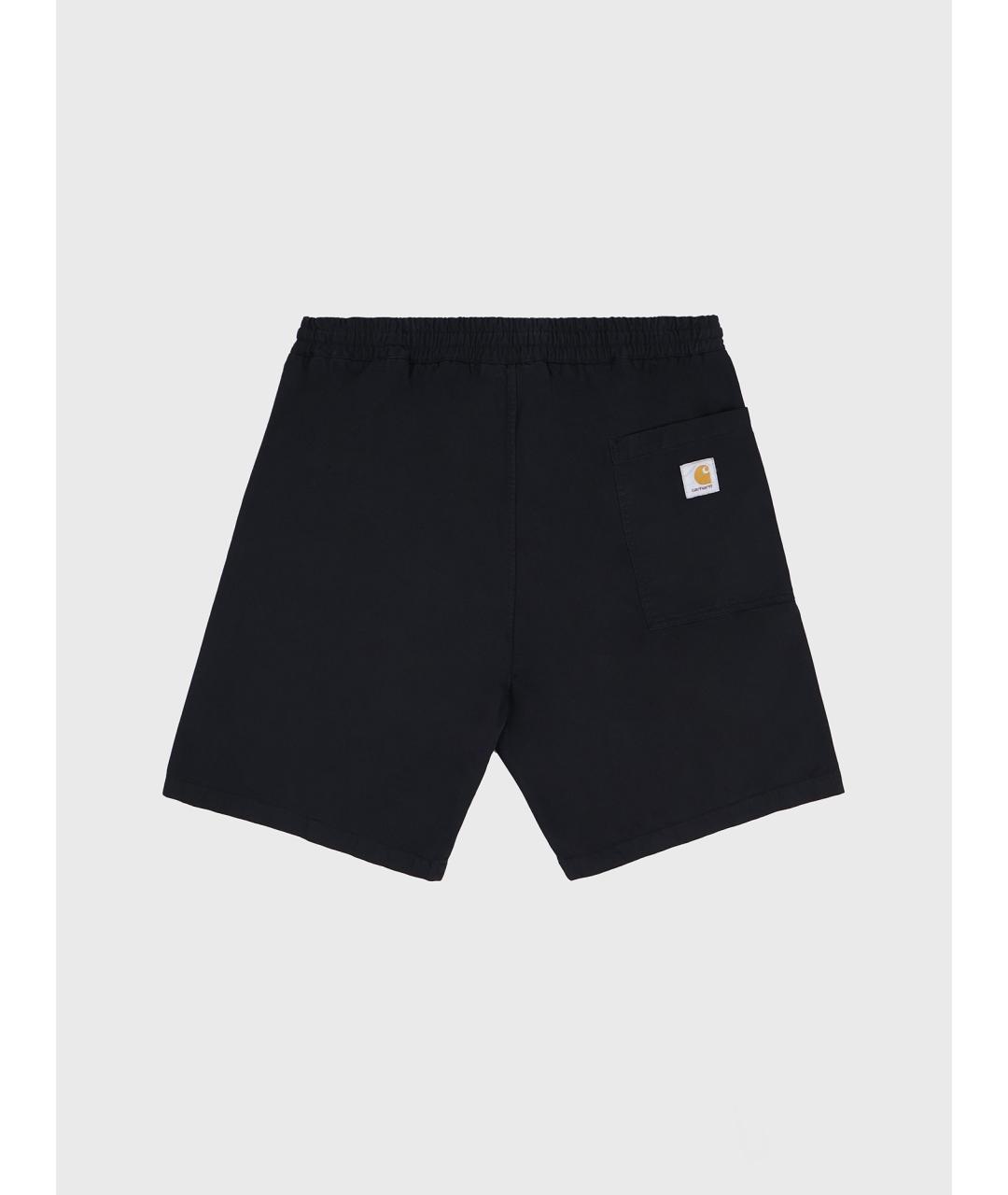 CARHARTT WIP Черные хлопковые шорты, фото 2