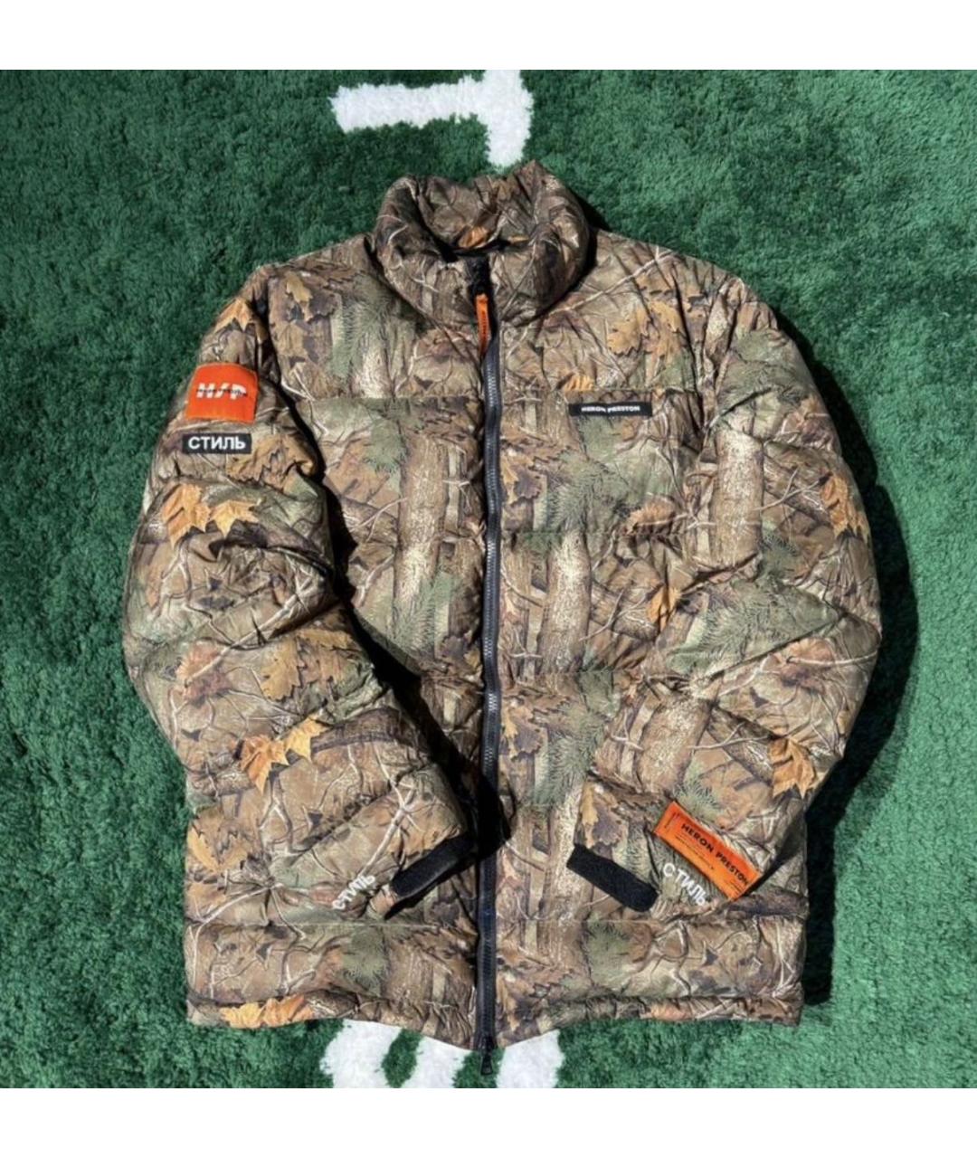 HERON PRESTON Коричневый пуховик, фото 5