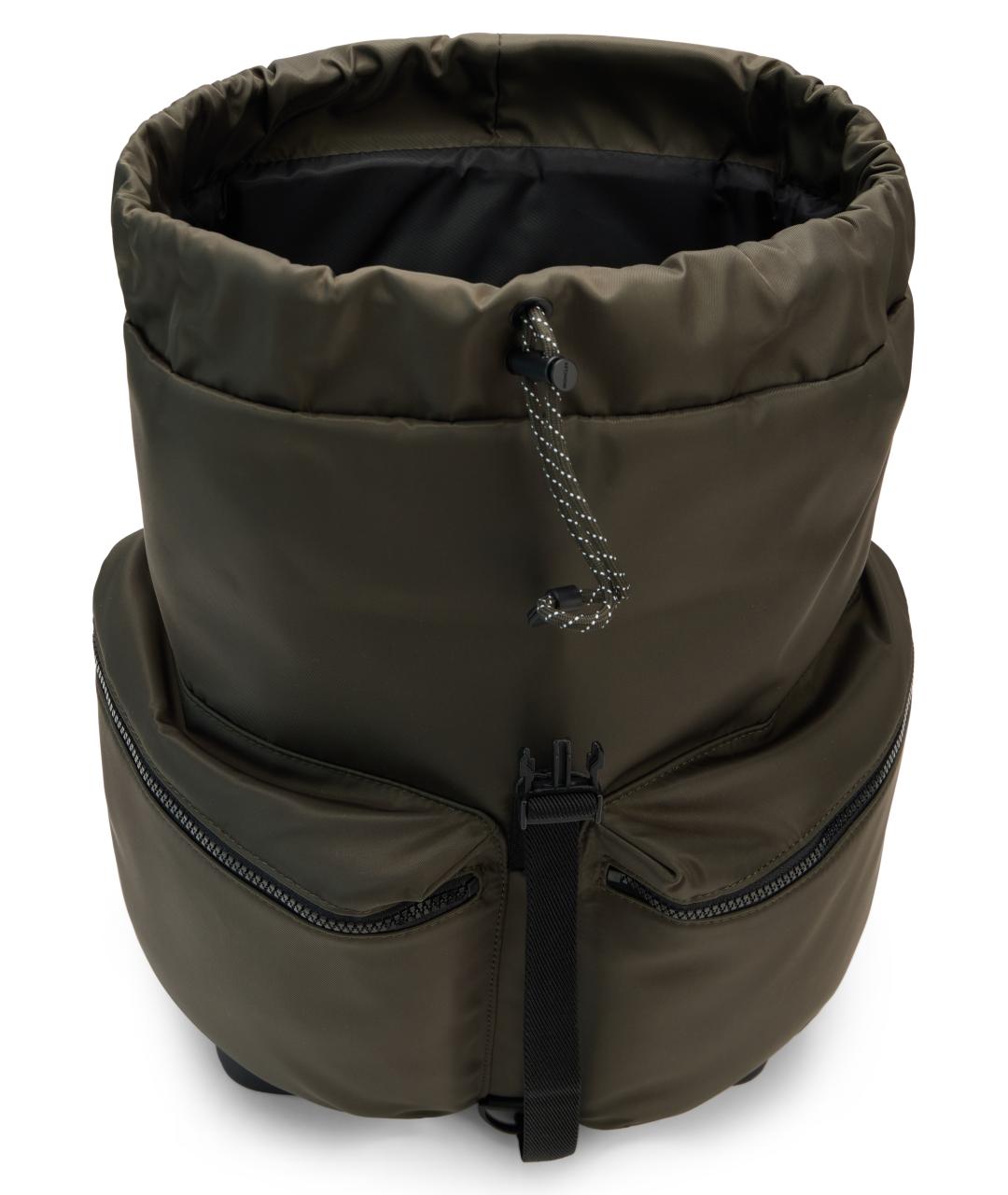 MONCLER Хаки нейлоновый рюкзак, фото 4